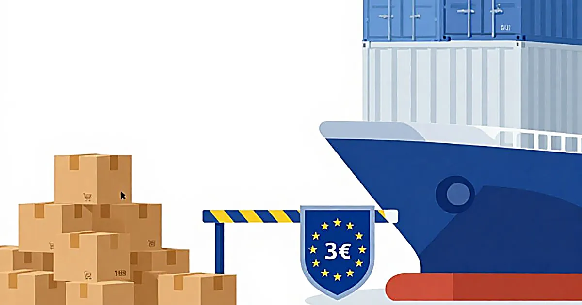 Nova paušalna carina EU od 3€ na male pakete iz Kine i ukidanje praga od 150€