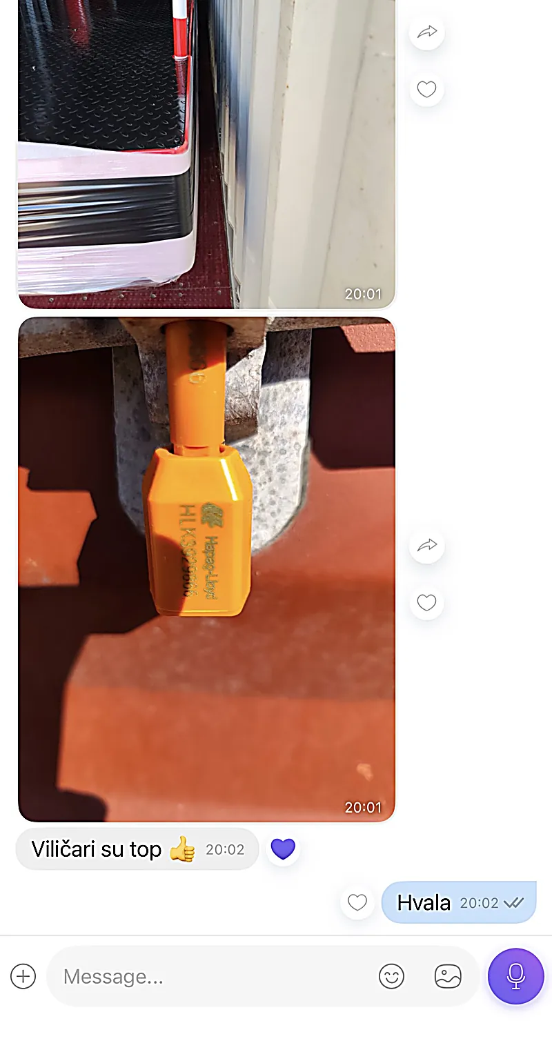 Customer feedback on side loader forklifts