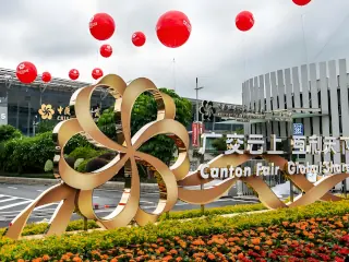 View of the interior of the fair