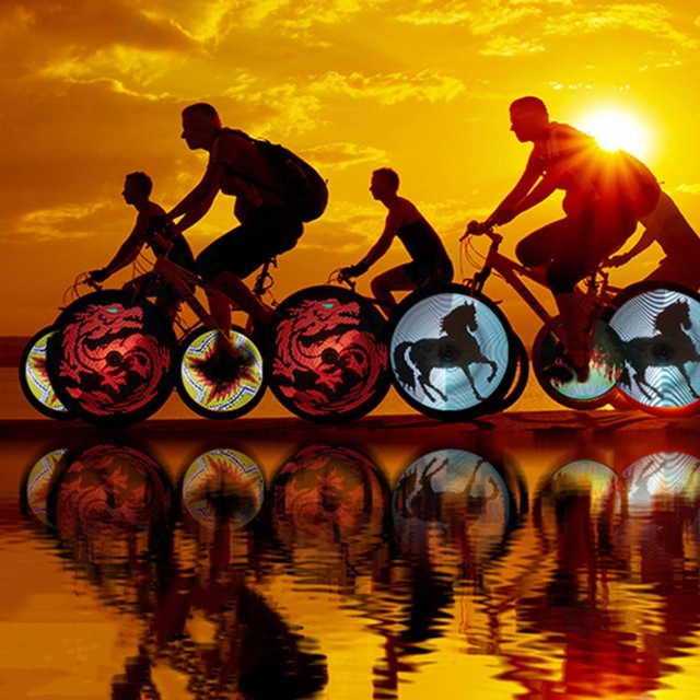 LED svetla za točkove bicikla