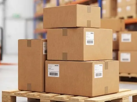 Small parcels arriving by post